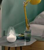Stadler Form Nina aroma difuzer osveživač vazduha sa kuglom svetli na stolu