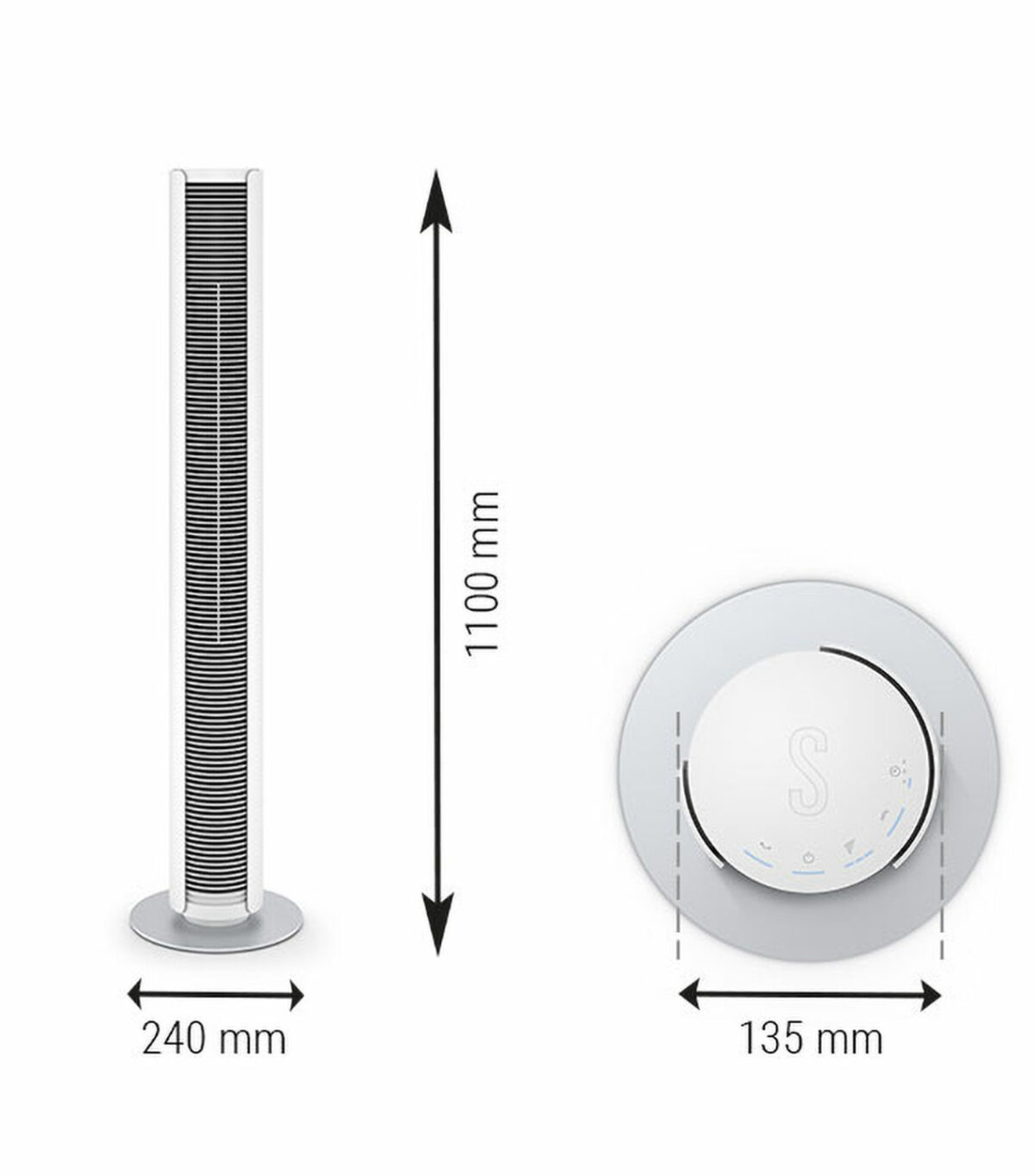 Stadler_Form_Peter_Tower_Ventilator_Fan_white_dimensions