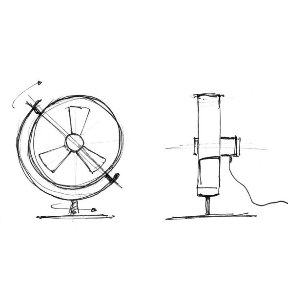 Blog nacrt dizajna ventilatora